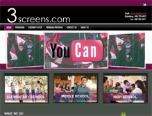 Tablet Screenshot of 3screens.com